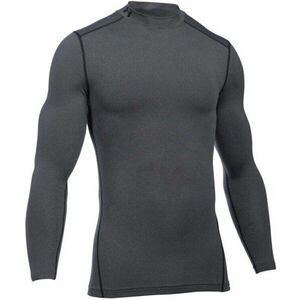 Under Armour ColdGear Armour Compression Mock Gri XS Tricou cu mânecă lungă pentru alergare imagine