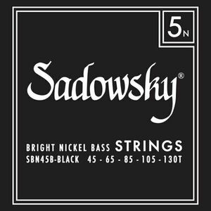 Sadowsky Black Label SBN-45B Set de 5 corzi pentru bas imagine