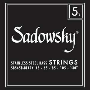 Sadowsky Black Label SBS-45B Set de 5 corzi pentru bas imagine