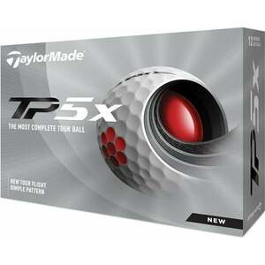 TaylorMade TP5x White Minge de golf imagine