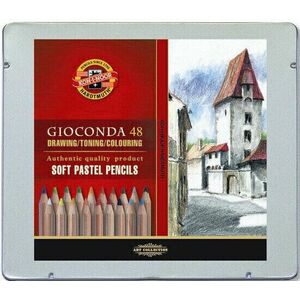 KOH-I-NOOR Gioconda Soft Set creioane pastel 48 buc imagine