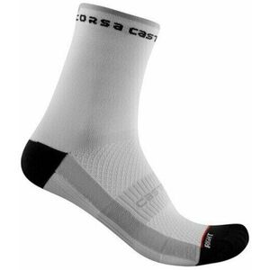 Castelli Rosso Corsa W 11 Sock White S/M Șosete ciclism imagine