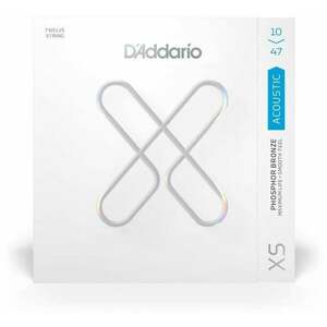 D'Addario XSAPB1047-12 Set de corzi pentru chitară acustică imagine