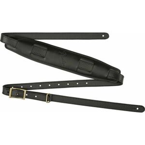 Fender Mustang Saddle Strap Black Curea de chitară Black imagine