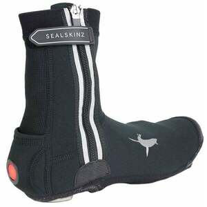 Sealskinz All Weather LED Cycle Overshoe Black M Husa protectie pantofi imagine