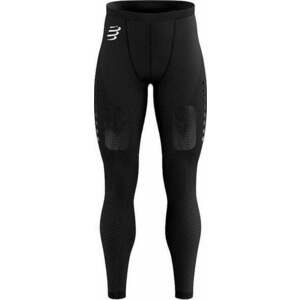 Compressport Winter Trail Under Control Full Tights Black L Pantaloni de alergare / jambiere imagine