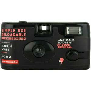 Lomography Simple Use Film Camera Black and White Aparat de fotografiat clasic imagine