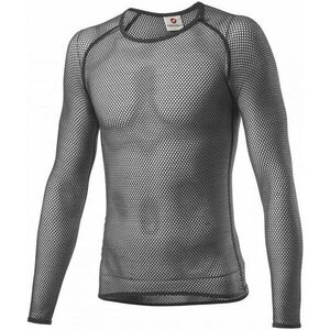 Castelli Miracolo Wool Long Sleeve Lenjerie funcțională Gray XS imagine