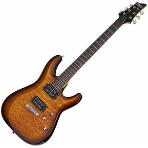 Schecter C-6 Plus Vintage Sunburst Chitară electrică imagine