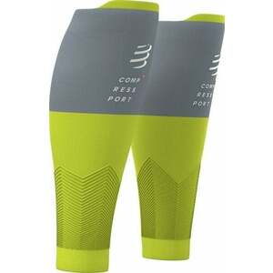 Compressport R2V2 Calf Lime/Grey T1 Huse pentru viței pentru alergători imagine