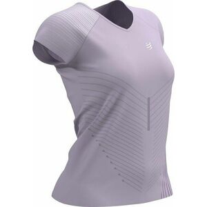 Compressport Performance SS W Orchid Petal/Purple L Tricou cu mânecă scurtă pentru alergare imagine