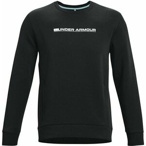 Under Armour UA Summit Knit Crew Black/White S Hanorac pentru fitness imagine