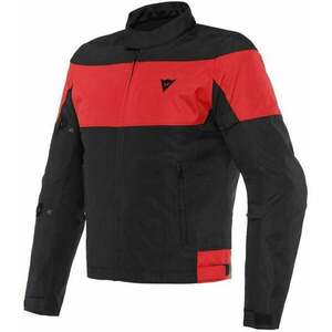 Dainese Elettrica Air Black/Black/Lava Red 56 Geacă textilă imagine