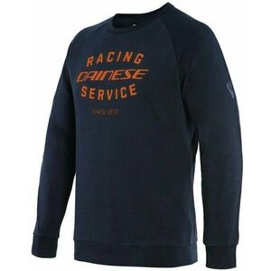 Dainese Paddock Sweatshirt Black Iris/Flame Orange S Hanorac imagine