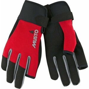 Musto Essential Sailing Long Finger True Red S Mănuși de Navigatie imagine