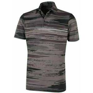 Galvin Green Mathew Ventil8+ Black/Sharkskin S Tricou polo imagine