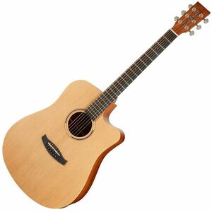 Tanglewood TWR2 DCE Natural Satin Chitară electro-acustică Dreadnought imagine