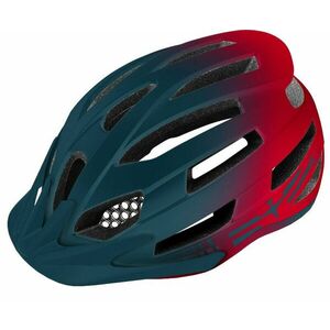 R2 Spirit Helmet Petrol Green/Red M Cască bicicletă imagine