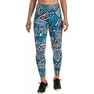 Meatfly Arabel Leggings Dancing Mint XS Fitness pantaloni imagine