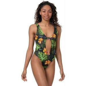 Nebbia High-Energy Monokini Jungle Green S Costume Baie Femei imagine