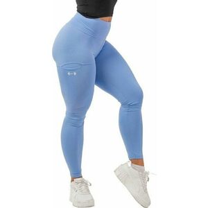 Nebbia Active High-Waist Smart Pocket Leggings Light Blue XS Fitness pantaloni imagine