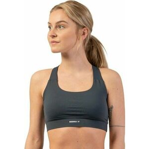 Nebbia Active Sports Bra Gri închis L Lenjerie de fitness imagine