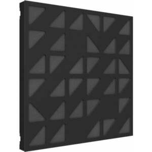 Vicoustic VicPattern Ultra Triangles Negru Mat Difusor imagine