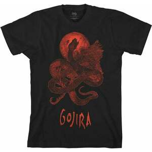 Gojira Tricou Serpent Moon Unisex Black XL imagine