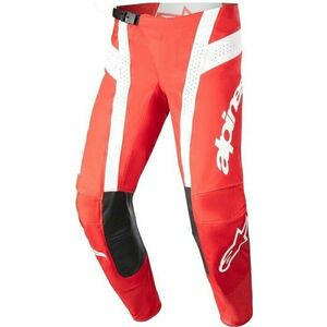 Alpinestars Techstar Arch Pants Mars Red/White 32 Motocross pantaloni imagine