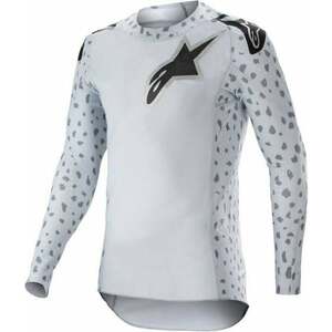 Alpinestars Supertech North Jersey Haze Gray/Black M Tricou MX imagine