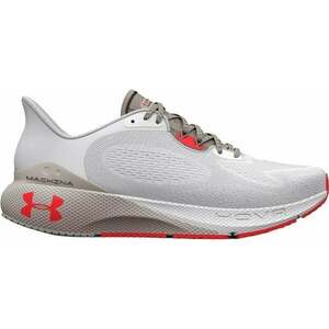 Under Armour UA W HOVR Machina 3 White/Ghost Gray/Bolt Red 38 Pantofi de alergare pe șosea imagine