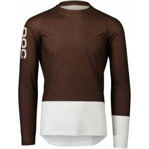 POC MTB Pure LS Tricou Axinite Brown/Hydrogen White XL imagine