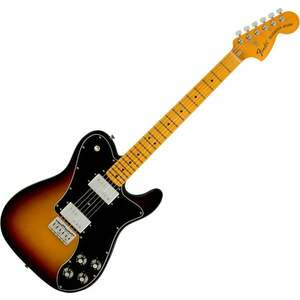 Fender American Vintage II 1975 Telecaster Deluxe MN 3-Color Sunburst Chitară electrică imagine