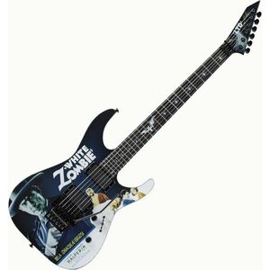 ESP LTD KH-WZ Kirk Hammett Signature Black with Graphic Chitară electrică imagine