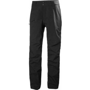 Helly Hansen Verglas Infinity Shell Black 2XL Pantaloni imagine