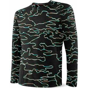 SAXX Roast Master Long Sleeve Crew Camo/Fd Black L Lenjerie termică imagine