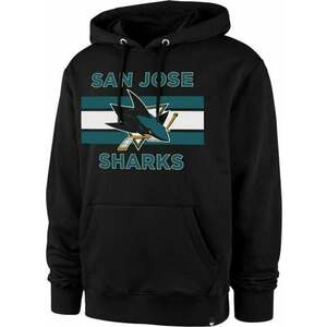 San Jose Sharks NHL Burnside Pullover Hoodie Jet Black S Hanorac imagine