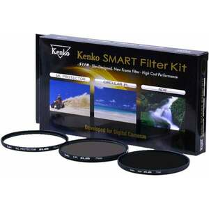 Kenko Smart Filter 3-Kit Protect/CPL/ND8 77mm Filtru obiectiv imagine