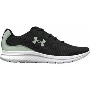 Under Armour Women's UA Charged Impulse 3 Jet Gray/Illusion Green 38 Pantofi de alergare pe șosea imagine