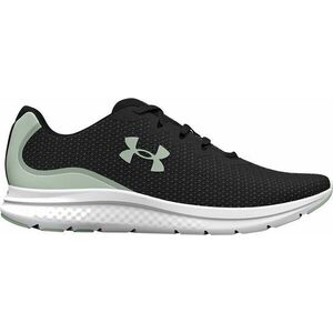 Under Armour Women's UA Charged Impulse 3 Jet Gray/Illusion Green 38, 5 Pantofi de alergare pe șosea imagine