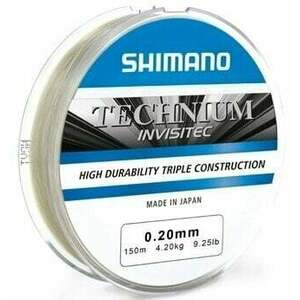 Shimano Fishing Technium Invisitec Gri 0, 255 mm 300 m 6, 7 kg Linie imagine