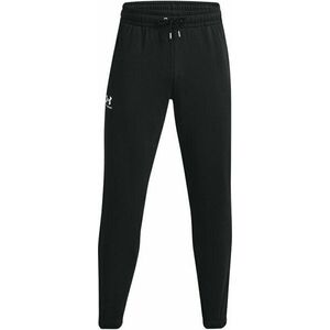 Under Armour Men's UA Essential Fleece Joggers Black/White 2XL Fitness pantaloni imagine