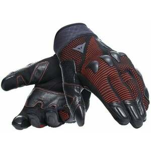 Dainese Unruly Ergo-Tek Gloves Negru/Roșu Fluorescent 2XL Mănuși de motocicletă imagine