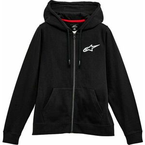 Alpinestars Women Ageless Hoodie Black/White L Hanorac imagine