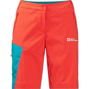 Jack Wolfskin Glastal Shorts W Tango Orange S-M Pantaloni scurți imagine