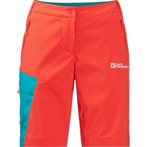 Jack Wolfskin Glastal Shorts W Tango Orange M Pantaloni scurți imagine