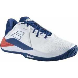 Babolat Propulse Fury 3 All Court Men White/Estate Blue 44, 5 Pantofi de tenis pentru bărbați imagine