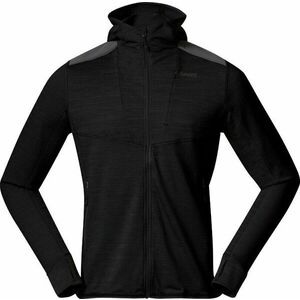 Bergans Rabot Active Mid Hood Jacket Men Black L Hanorace imagine