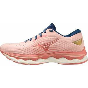 Mizuno Wave Sky 6 Peach Bud/Vaporous Gray/Estate Blue 36, 5 Pantofi de alergare pe șosea imagine