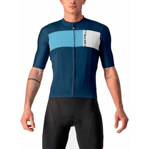 Castelli Prologo 7 Tricou Belgian Blue/Drive Blue-Silver Gray 2XL imagine